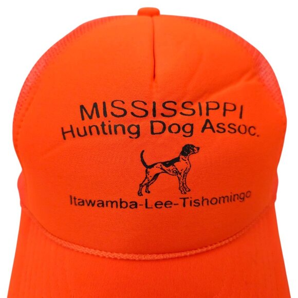 Mississippi Hunting Dog Association Mesh Snapback Cap Trucker Baseball Foam Hat - Picture 14 of 14